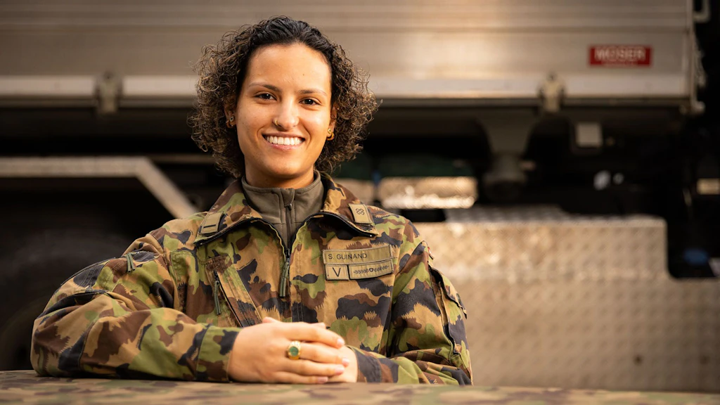 Saffira Guinand : du football de haut niveau à lieutenant dans l’Armée suisse